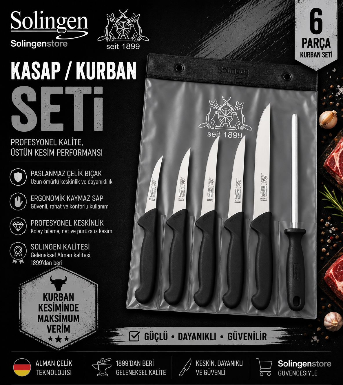 Kasap Kurban Serisi 6 Parça