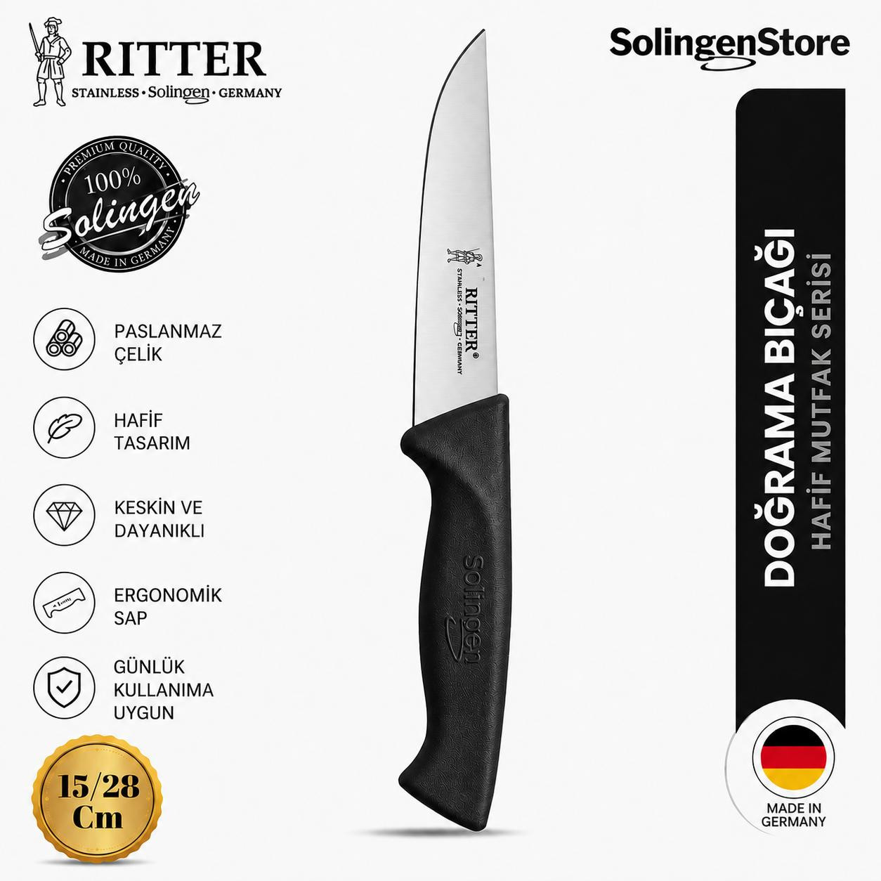 Rıtter Genel Doğrama Bıçak 15/28 CM