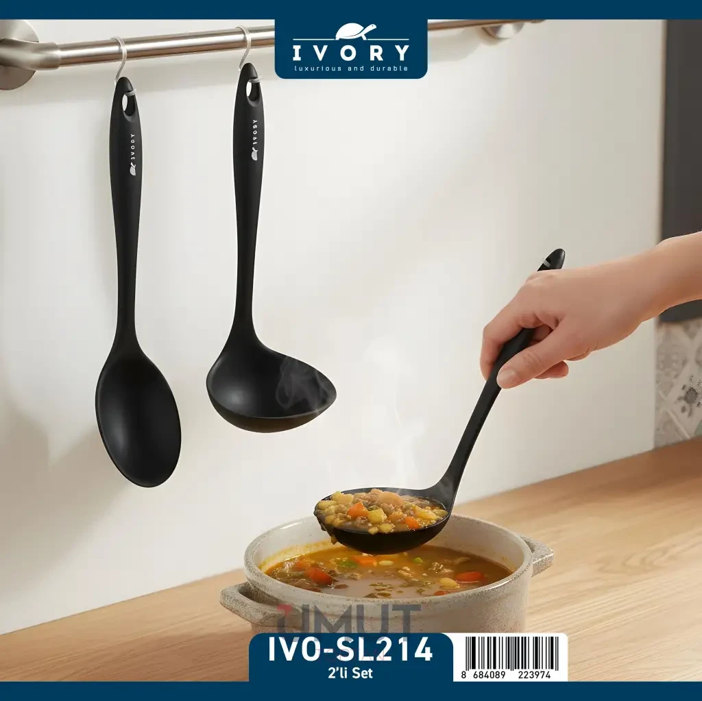 Ivory Silikon Mutfak Seti SL-214