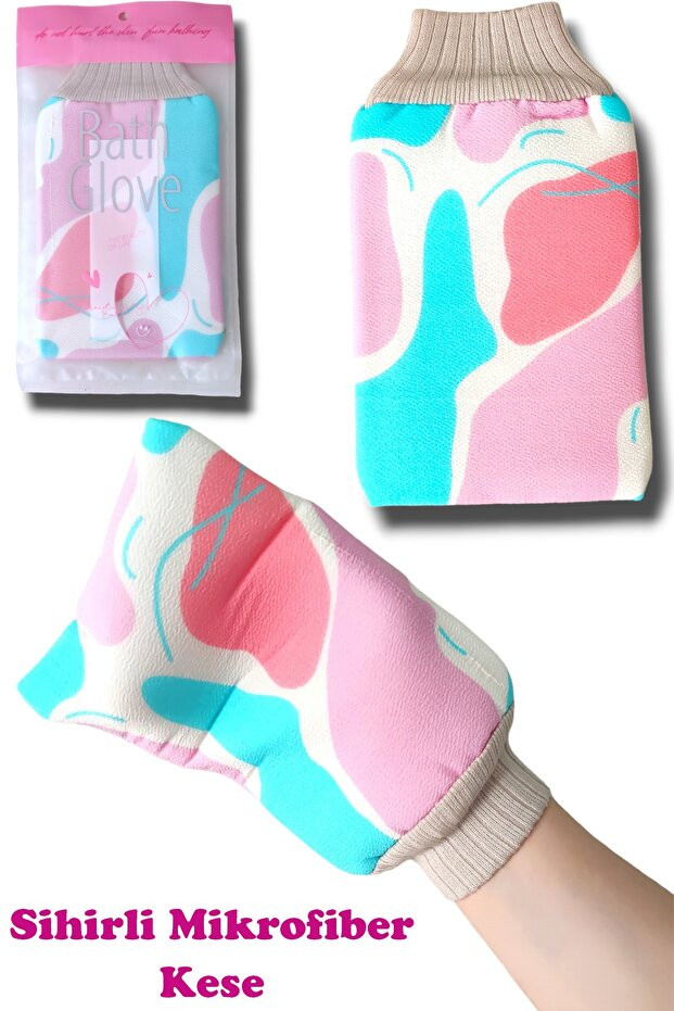 Banyo Lifi Banyo Kesesi Sihirli Mikrofiber Kese 1 Adet