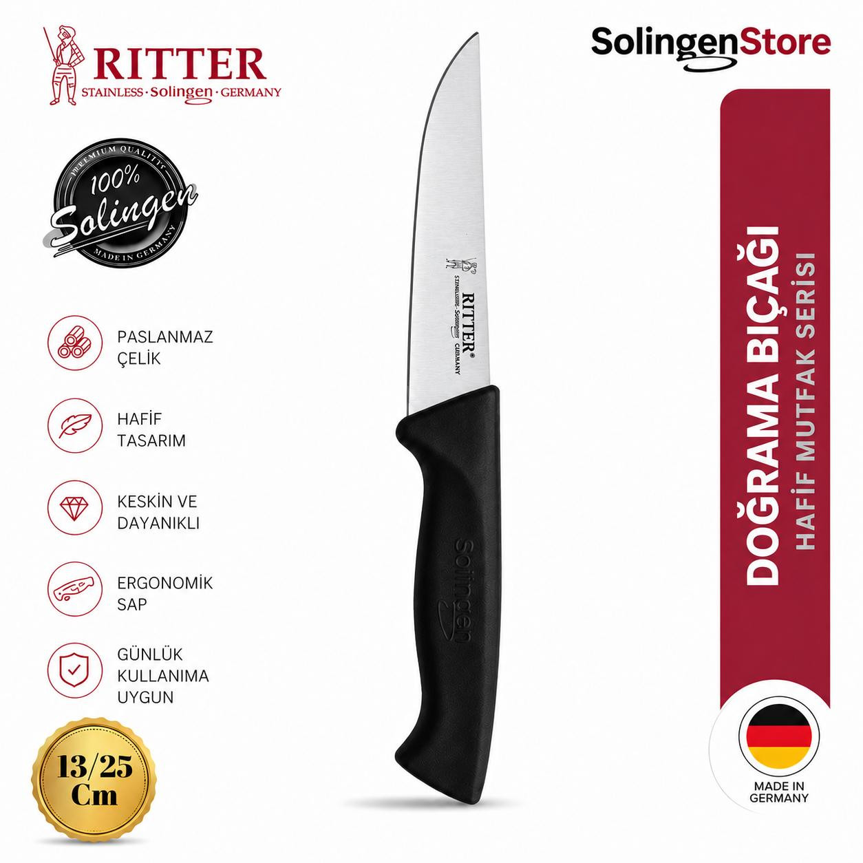 Rıtter Genel Doğrama Bıçak 13/25 CM